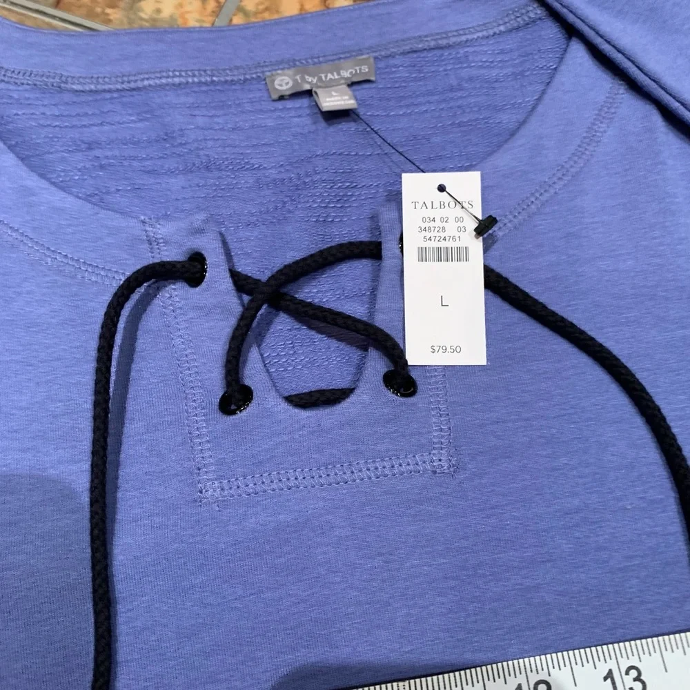 T by Talbots Top, L, NWT - Picture 5 of 11